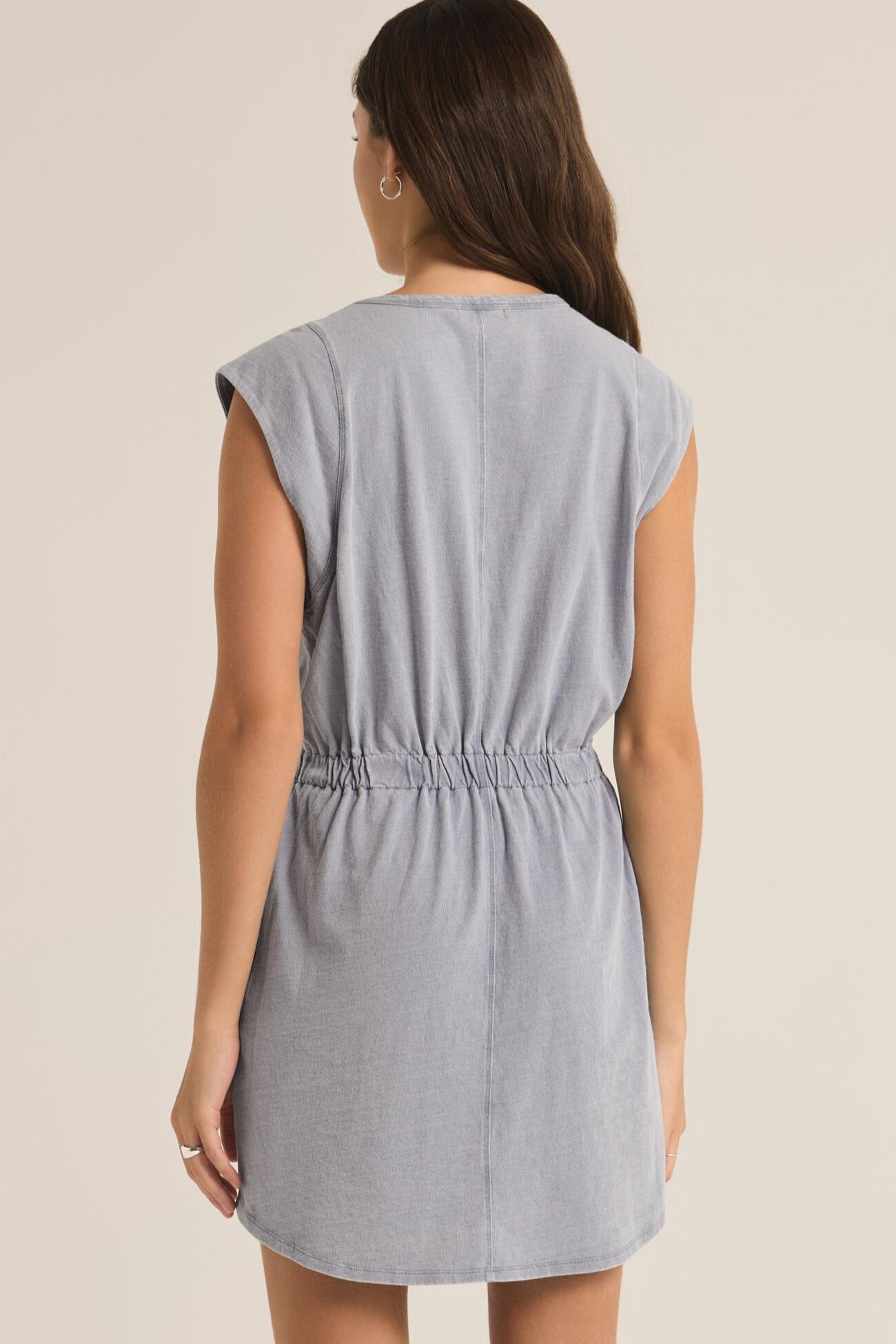 Paxton Knit Denim Dress Product Image