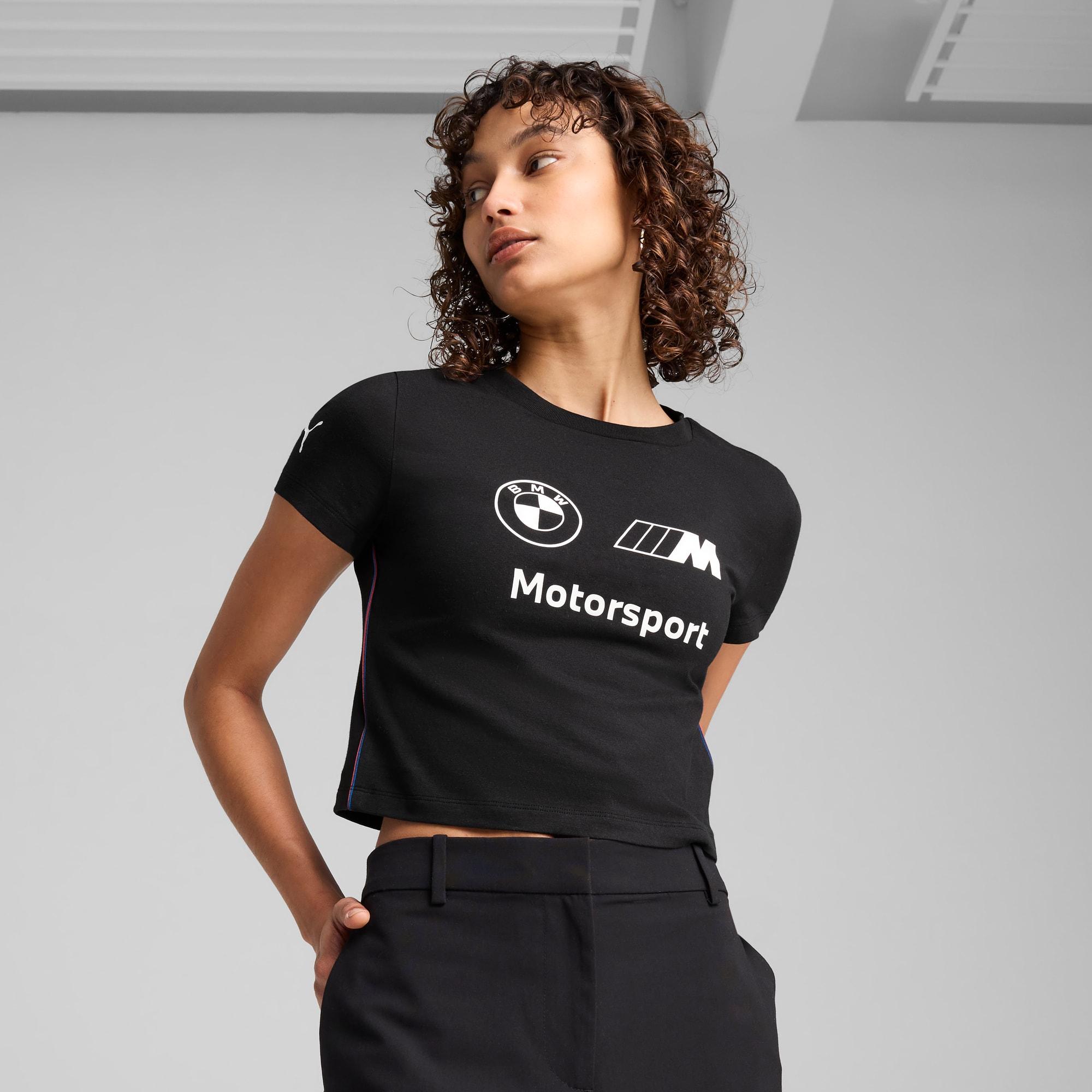 BMW M Motorsport Women's Graphic Baby Tee Product Image