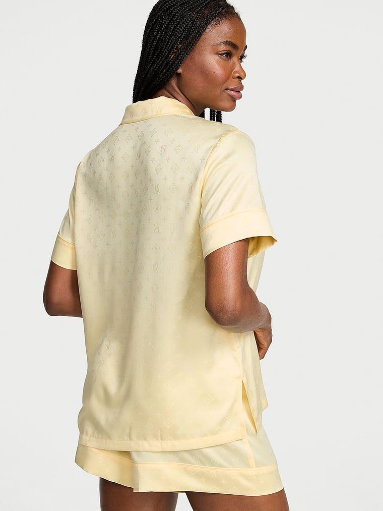 Signature Satin Short Pajama Set Product Image