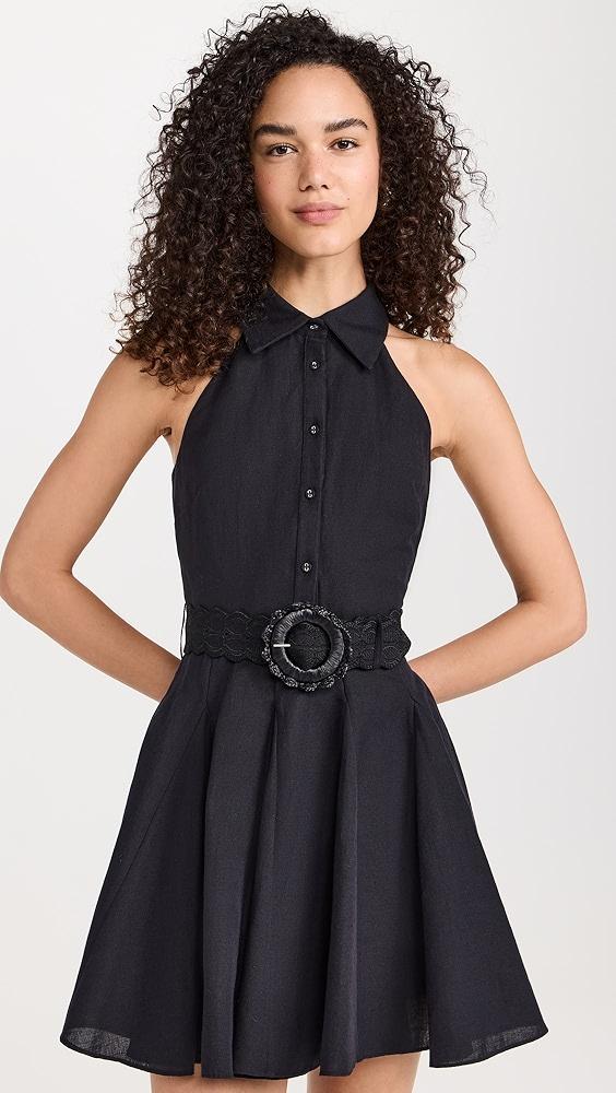 Hemant and Nandita Short Dress With Buckle Belt | Shopbop Product Image
