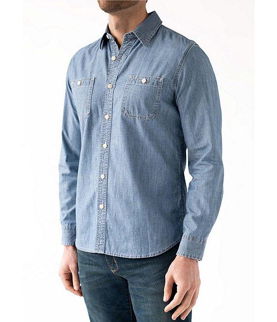 Devil-Dog Dungarees Tyron Denim Military Shirt Product Image