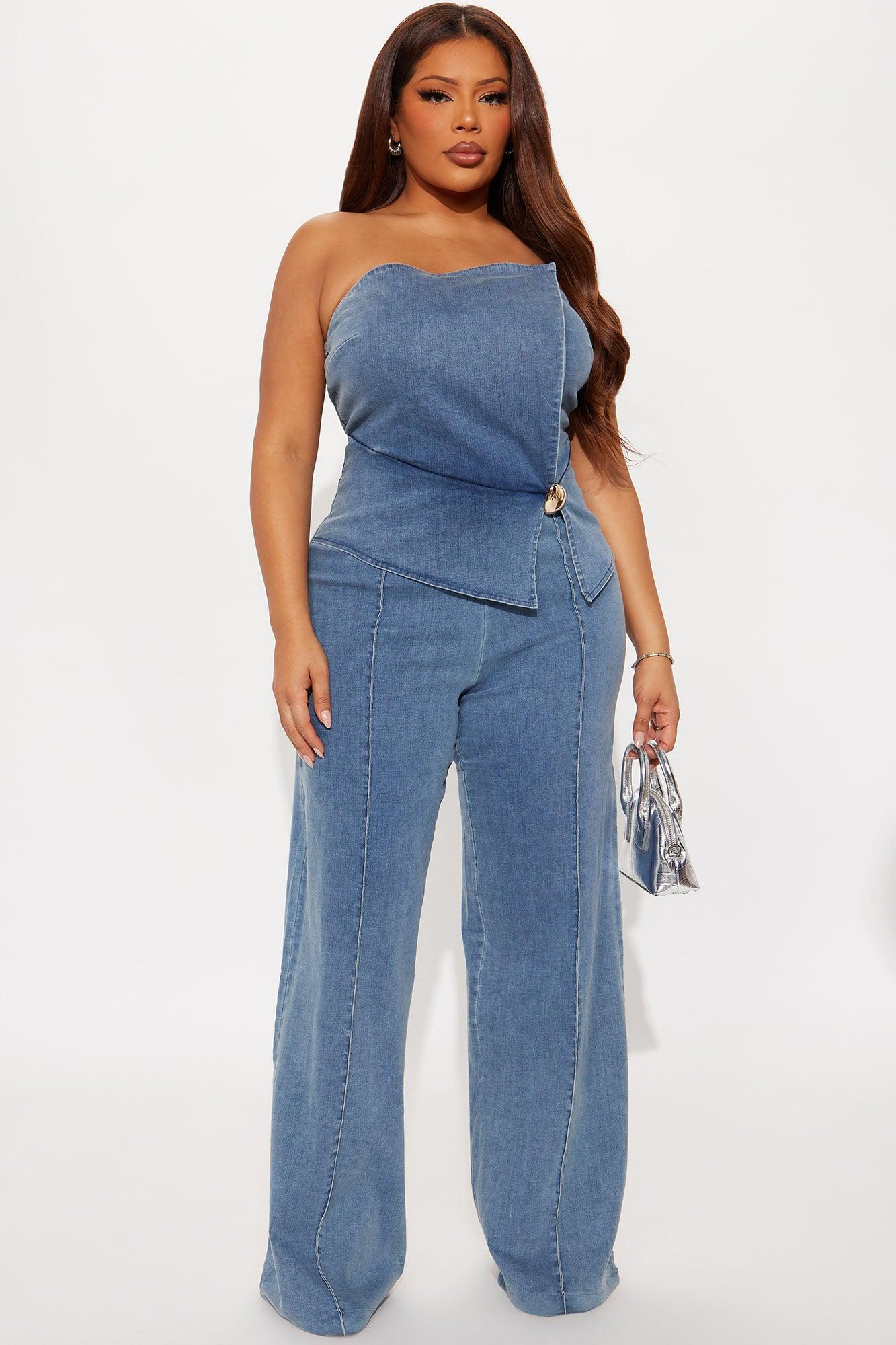 Heritage Blues Denim Jumpsuit - Indigo Female Product Image