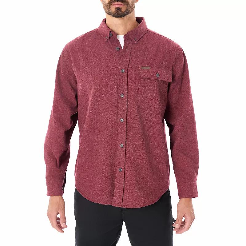 Men's Smith's Workwear Extra Heavyweight Chamois Flannel Shirt,  Product Image
