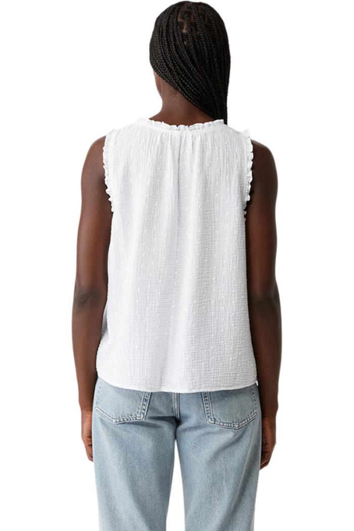 Devon Dot Gauze Tank Product Image