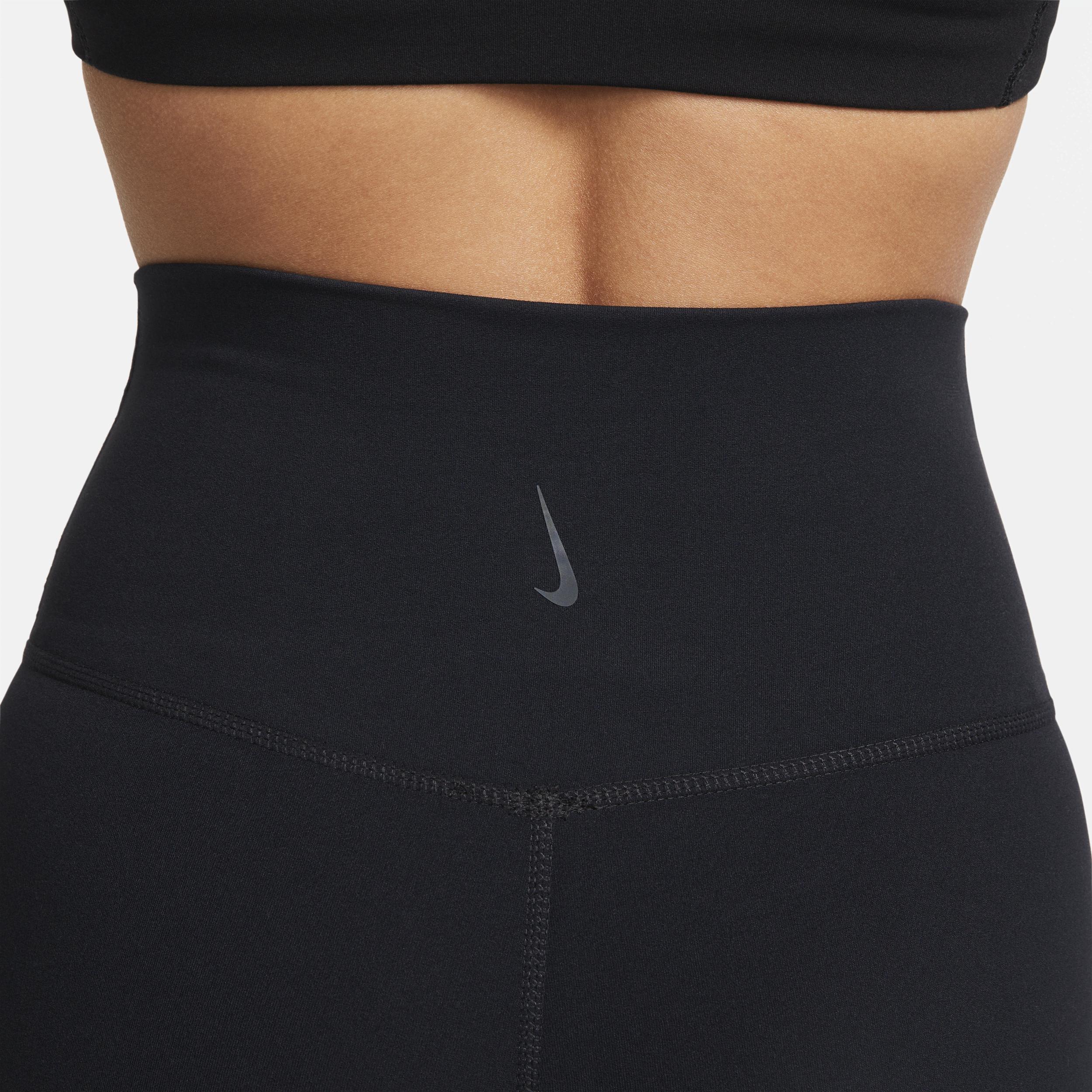Womens Nike Yoga Dri-FIT Luxe High-Waisted 7/8 Infinalon Leggings | CJ3801-010 Product Image
