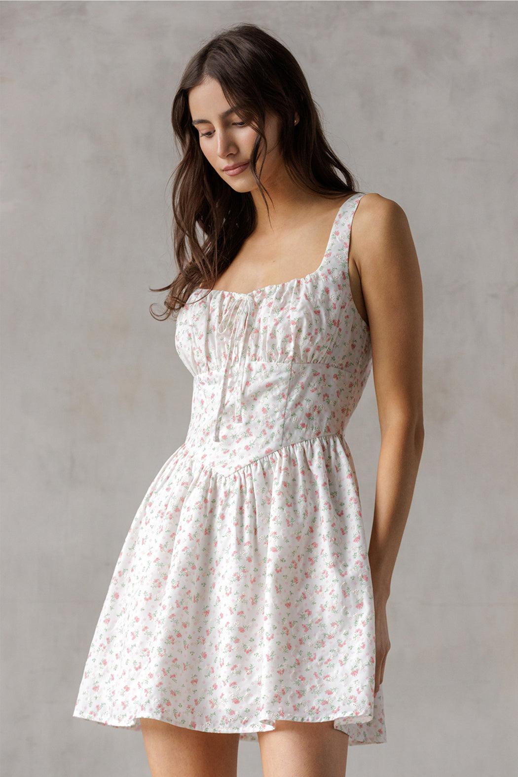 Sweetie Floral Mini Dress Product Image