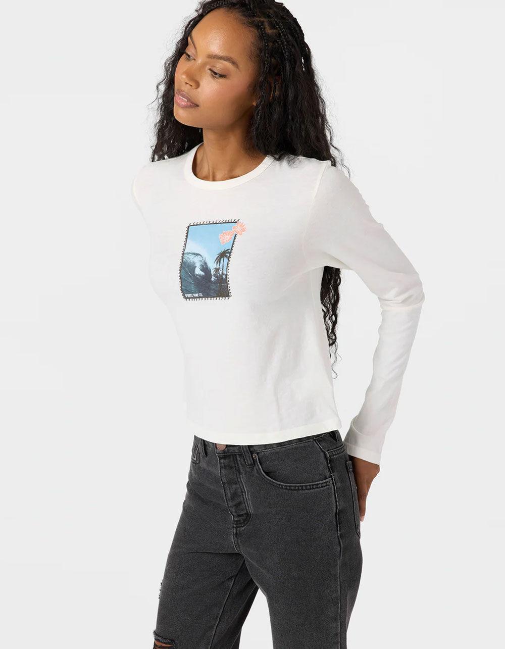 O'NEILL Reefbreak Womens Long Sleeve Tee - WHITE Product Image