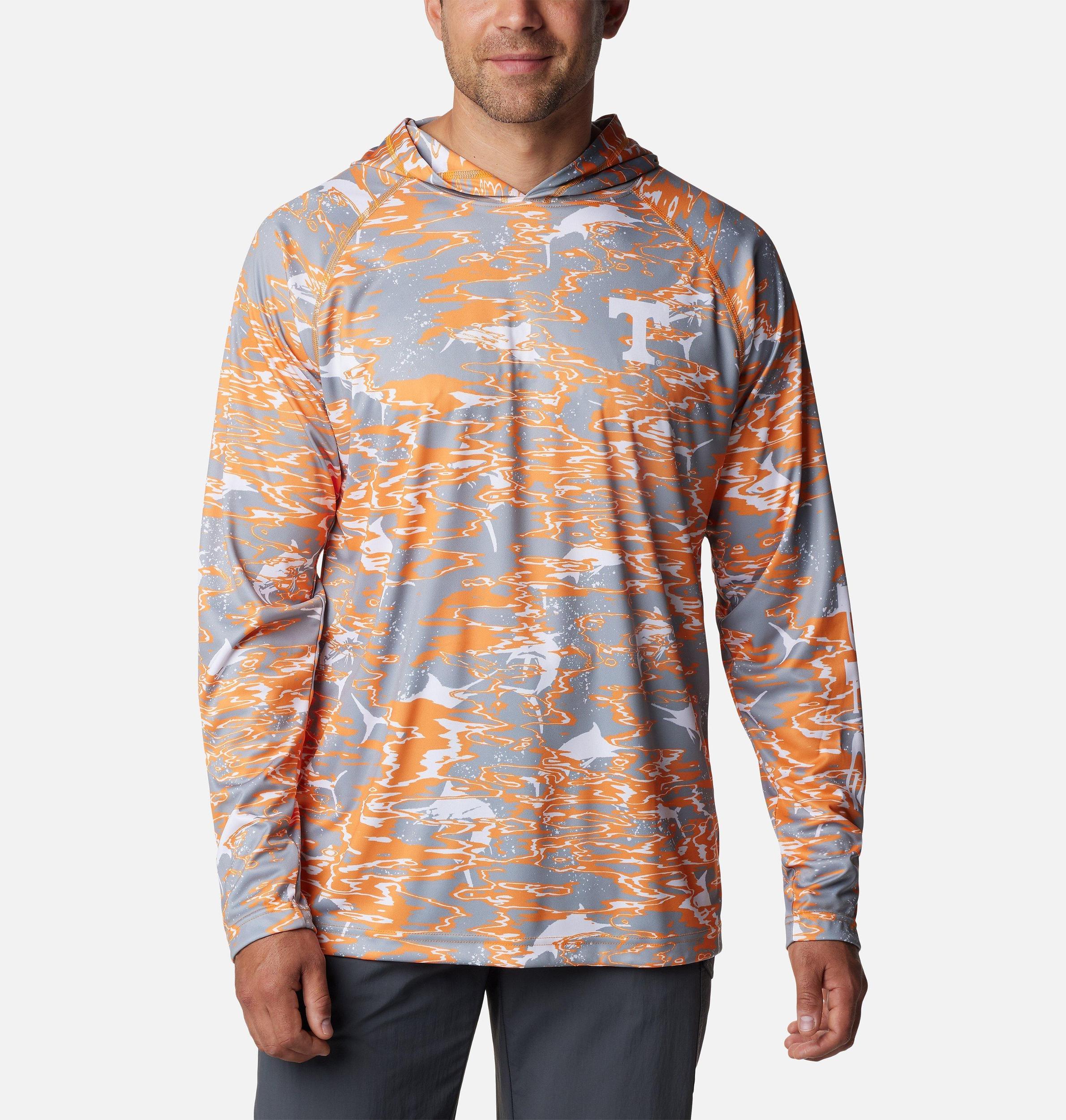 Columbia Mens Collegiate PFG Super Terminal Tackle Hoodie - Tennessee- Product Image