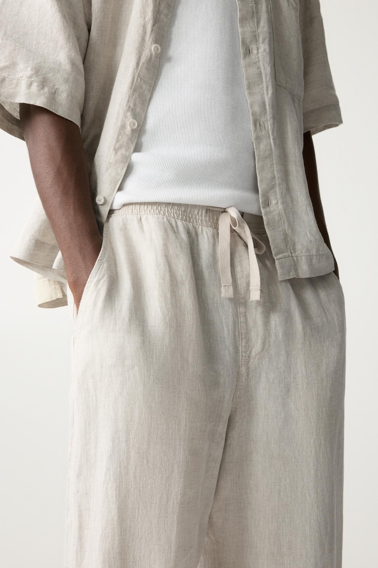 Linen joggers Product Image