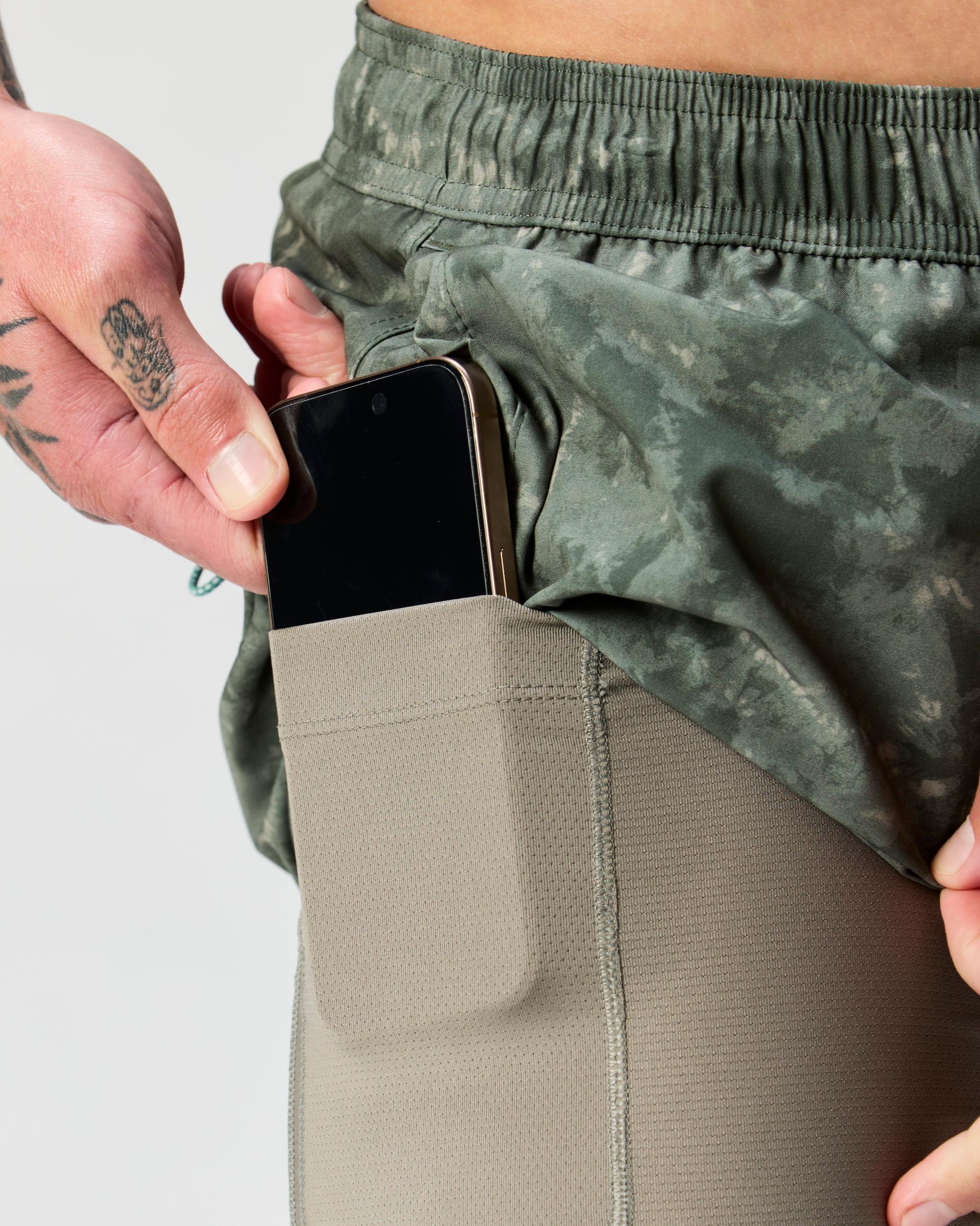 Performance Lined Swim Trunks - 5" Product Image