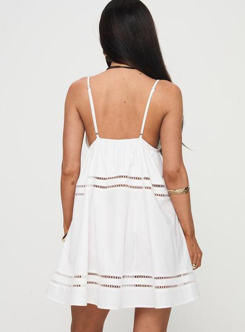 Araxie Mini Dress White Product Image