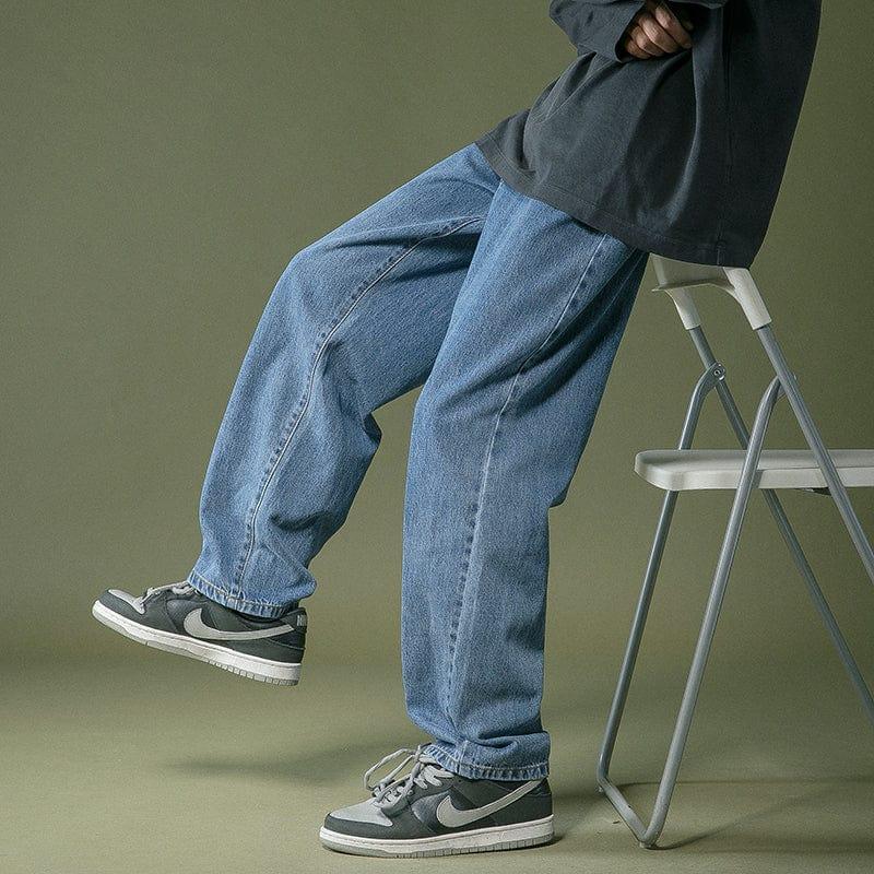 RT No. 5143 WIDE STRAIGHT JEANS Product Image