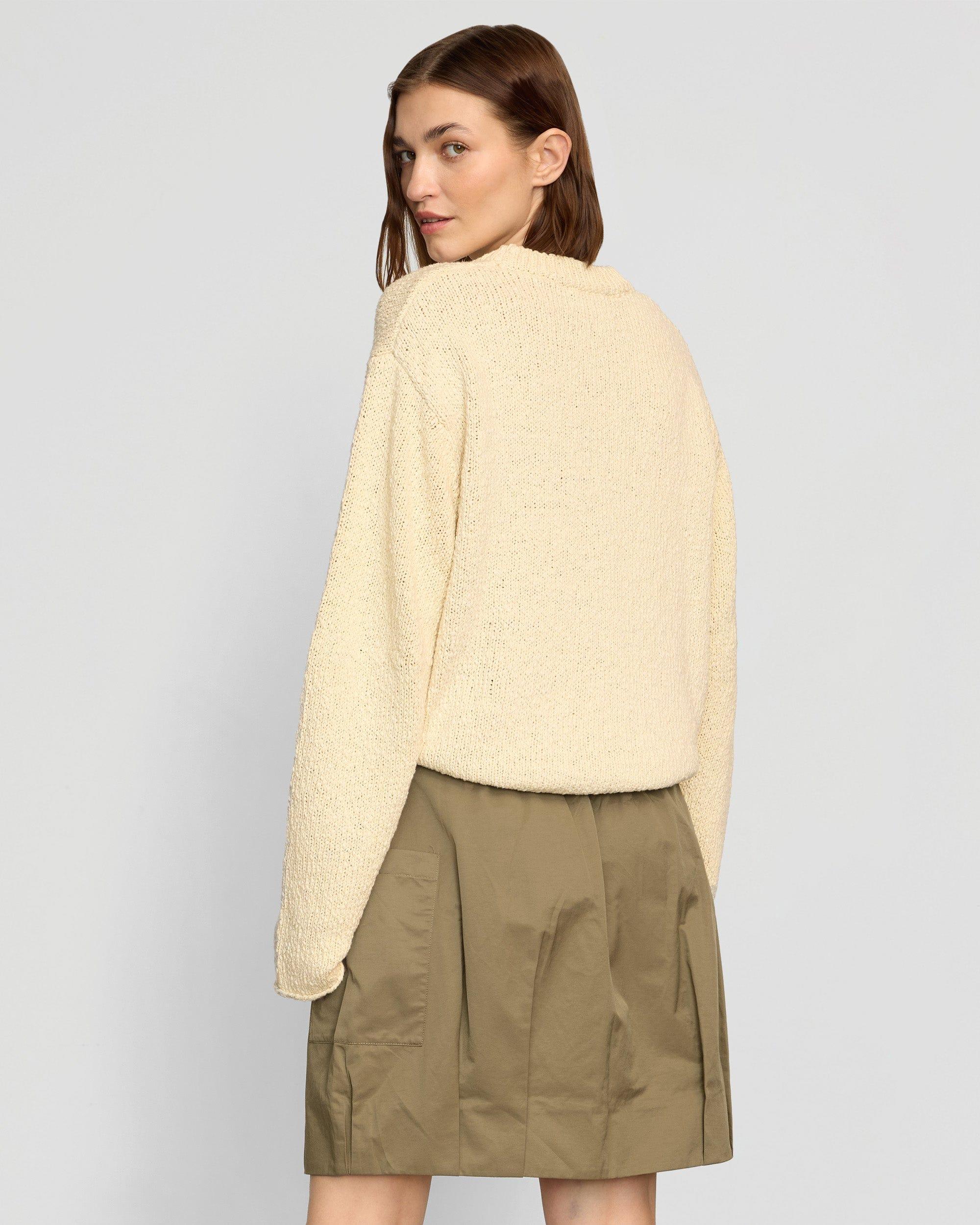 Sonya Textured Organic Cotton Sweater Product Image