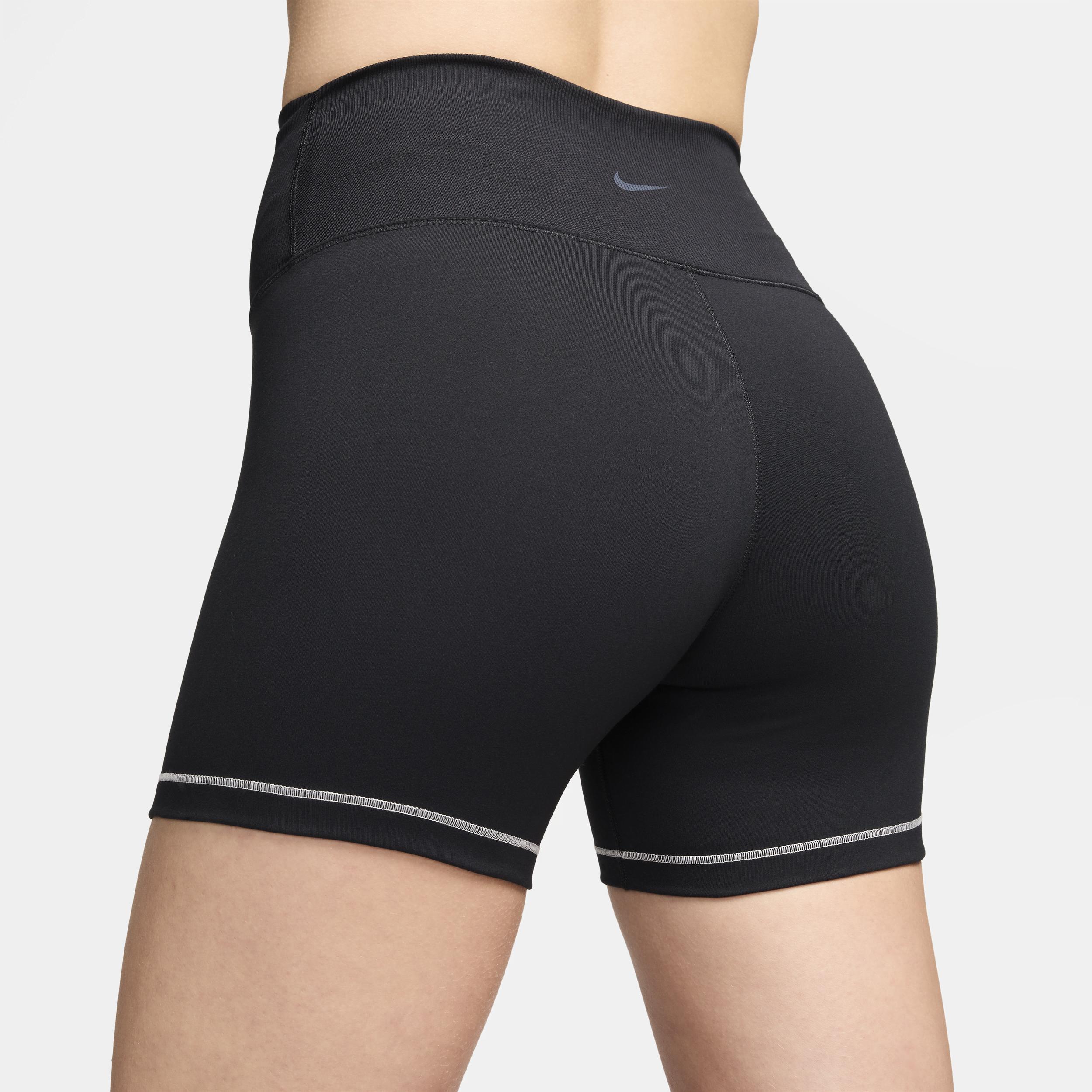 Nike Women's One Rib High-Waisted 5" Biker Shorts Product Image