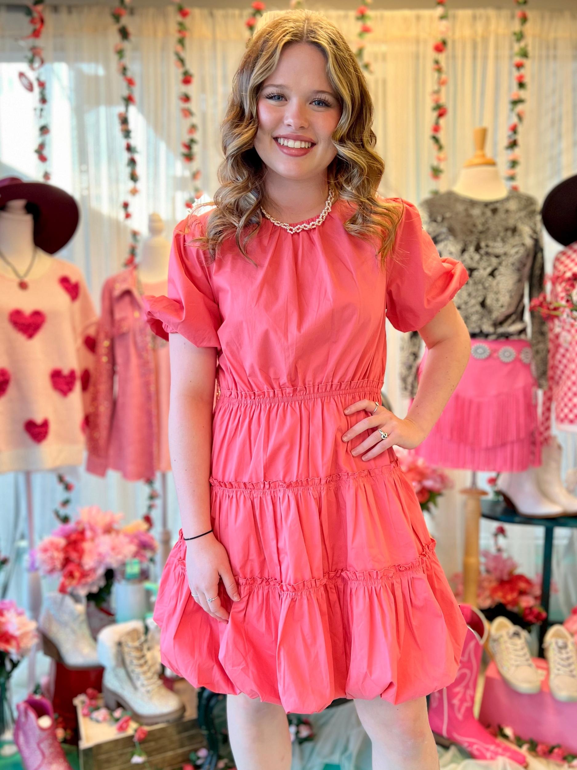 She's Got That Bubbly Personality Dress- 2 Colors* Product Image