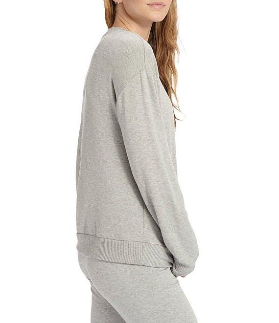 Splendid Supersoft Crew Neck Long Sleeve Pullover Shirt Product Image