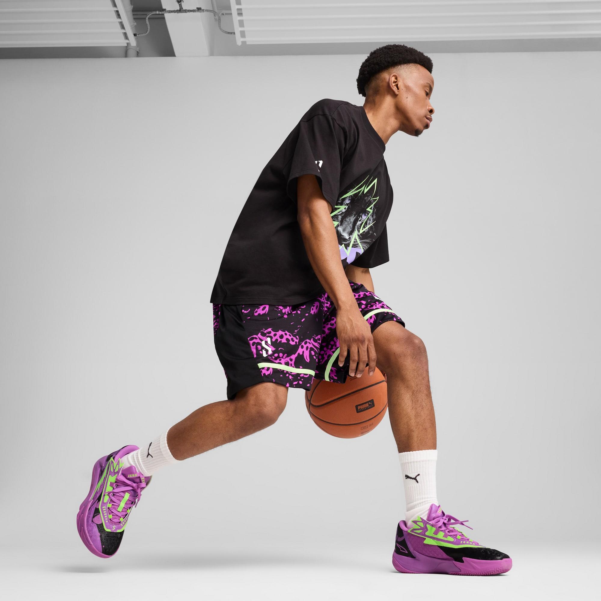 Scoot Purple Lab Men's Basketball Shorts Product Image