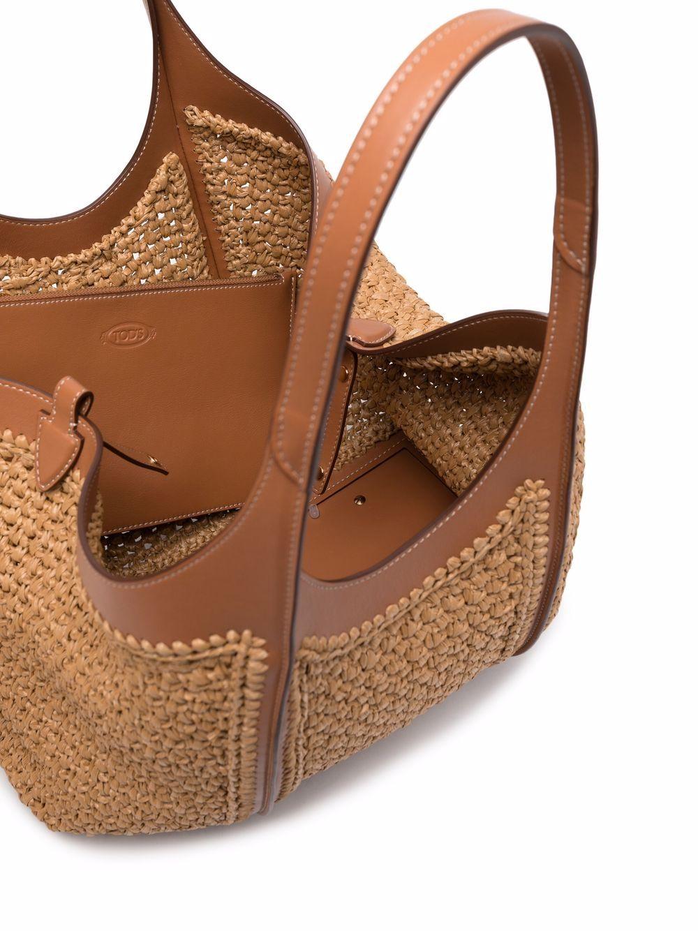 Timeless raffia tote bag Product Image