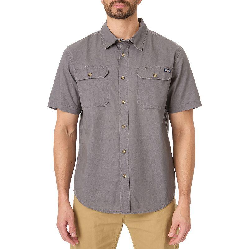 Mens Smith's Workwear Sandwashed Work Shirt, Men's,  Product Image