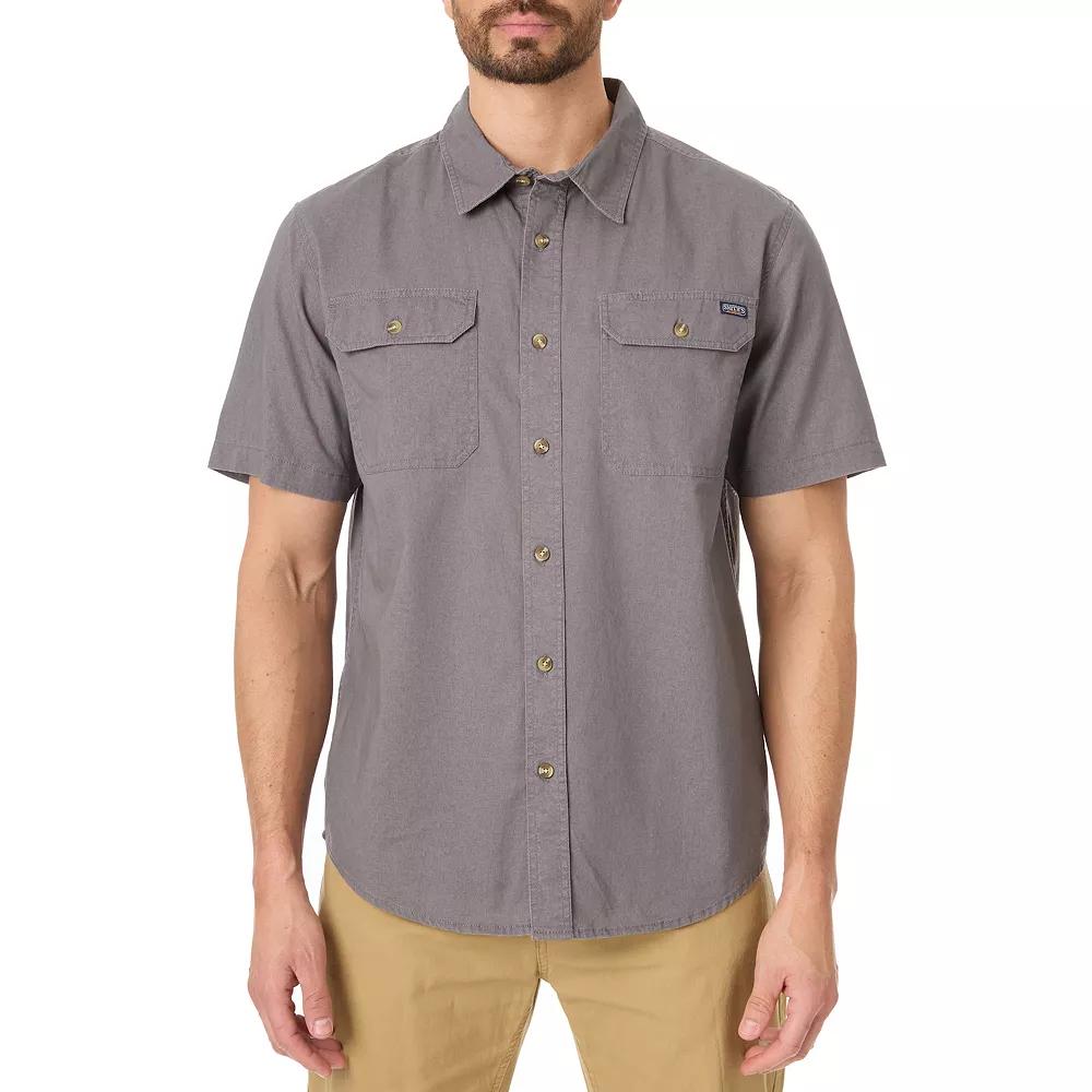 Mens Smith's Workwear Sandwashed Work Shirt, Men's,  Product Image