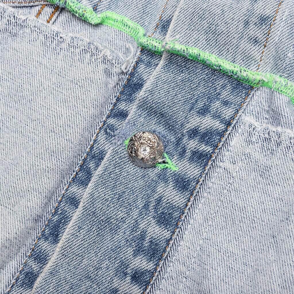 Escapade Reversible Denim Jacket - Blue Male Product Image