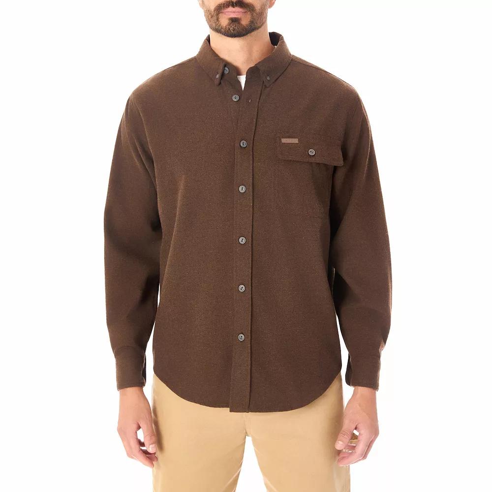 Men's Smith's Workwear Extra Heavyweight Chamois Flannel Shirt,  Product Image
