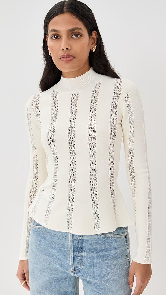 Sea Devon Knit Peplum Top | Shopbop Product Image