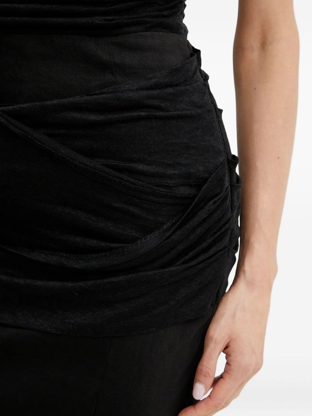 draped midi dress Product Image