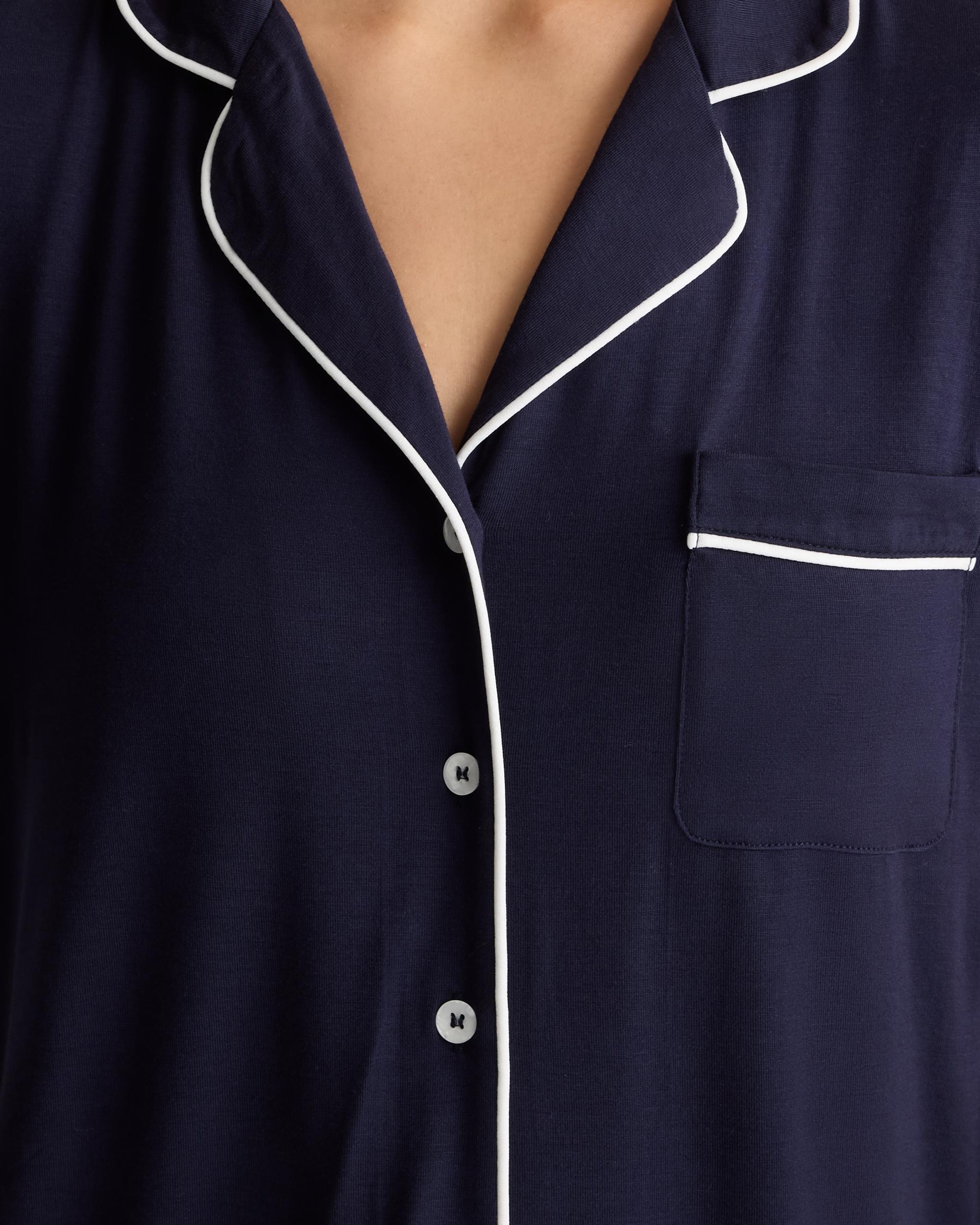 Quince | Women's Bamboo Jersey Short Sleeve Pajama Set Product Image