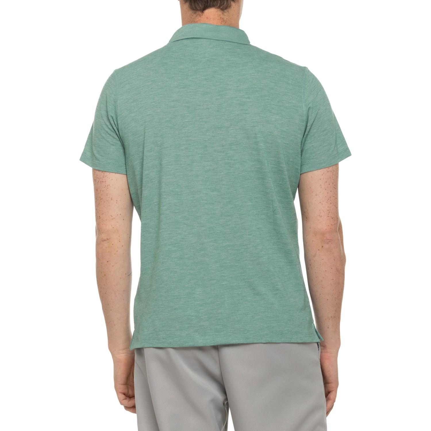 Marine Layer Air Polo Shirt - Short Sleeve Product Image