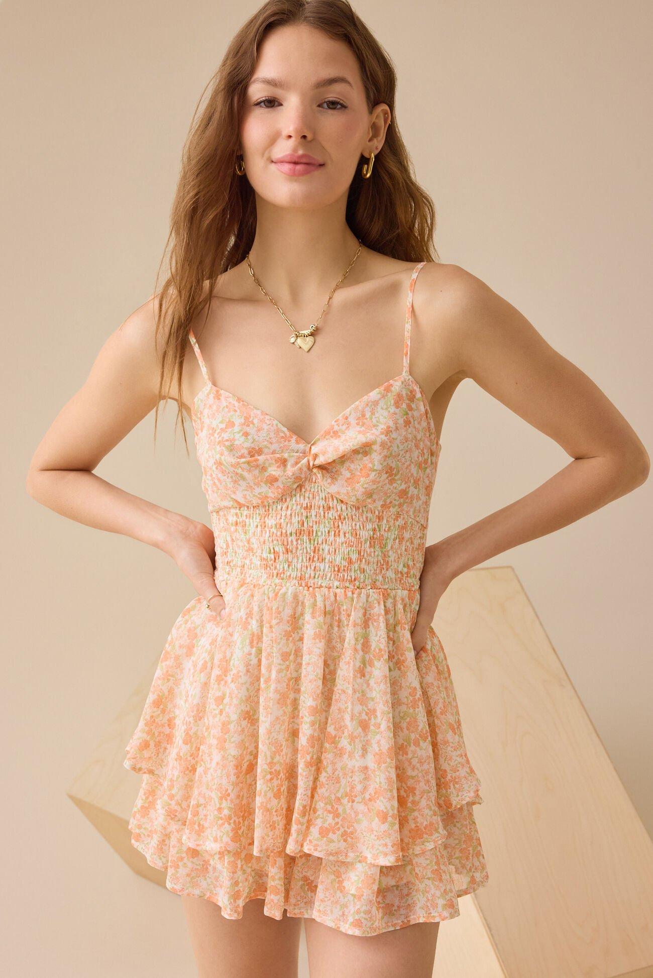 Anna Grace Floral Romper Product Image