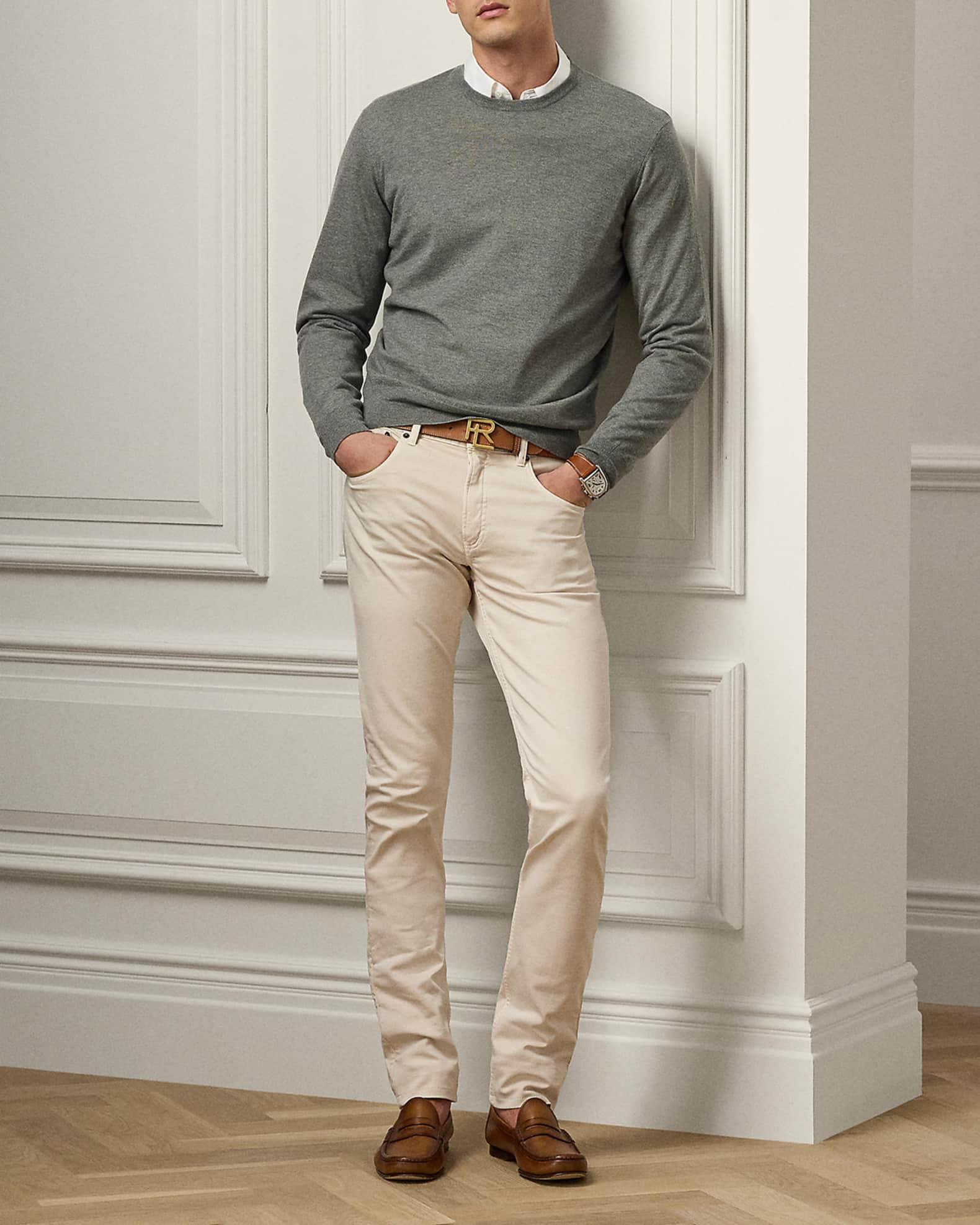 Men's Cashmere Crewneck Sweater Product Image