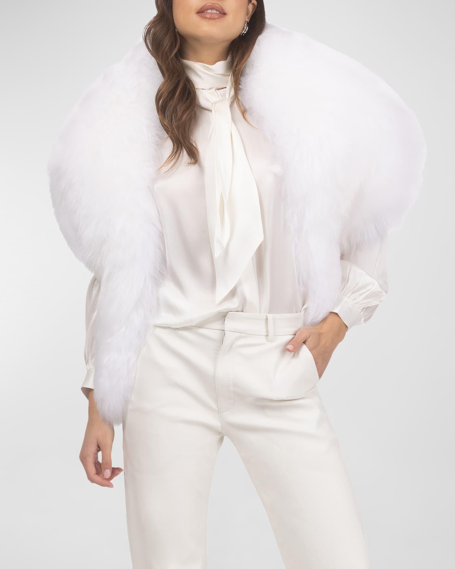 Select Lamb Shearling Stole Product Image