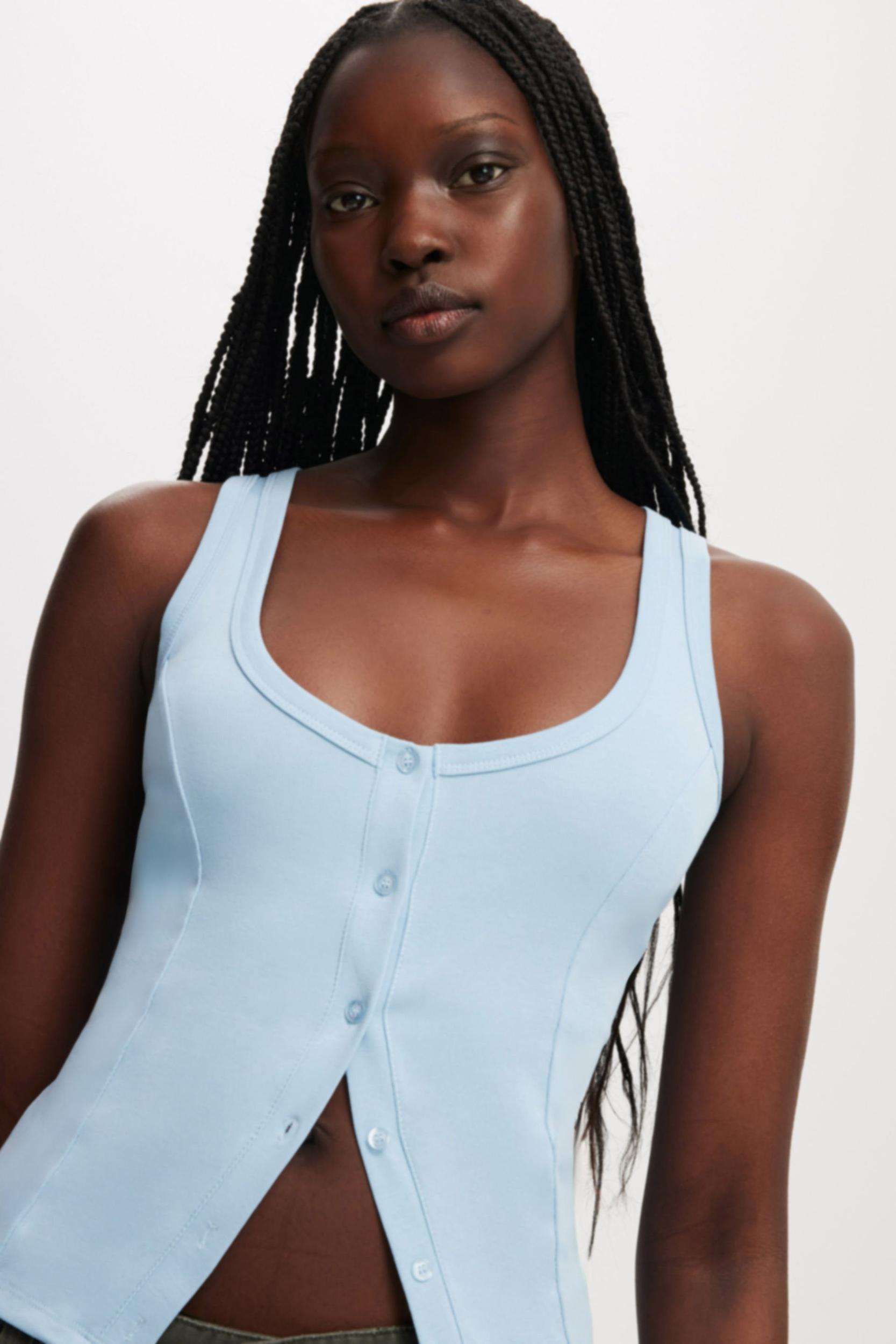 Lily Button Through Tank Product Image