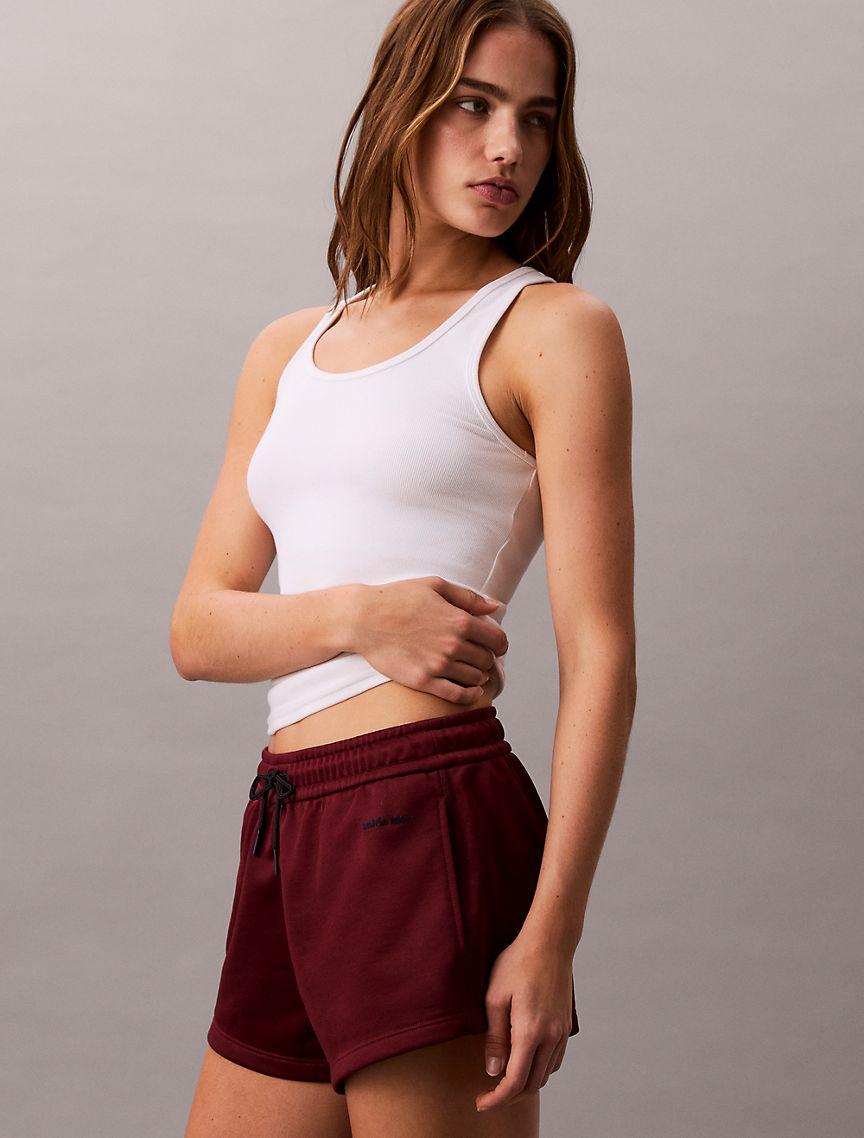 French Terry Mini Shorts  Product Image