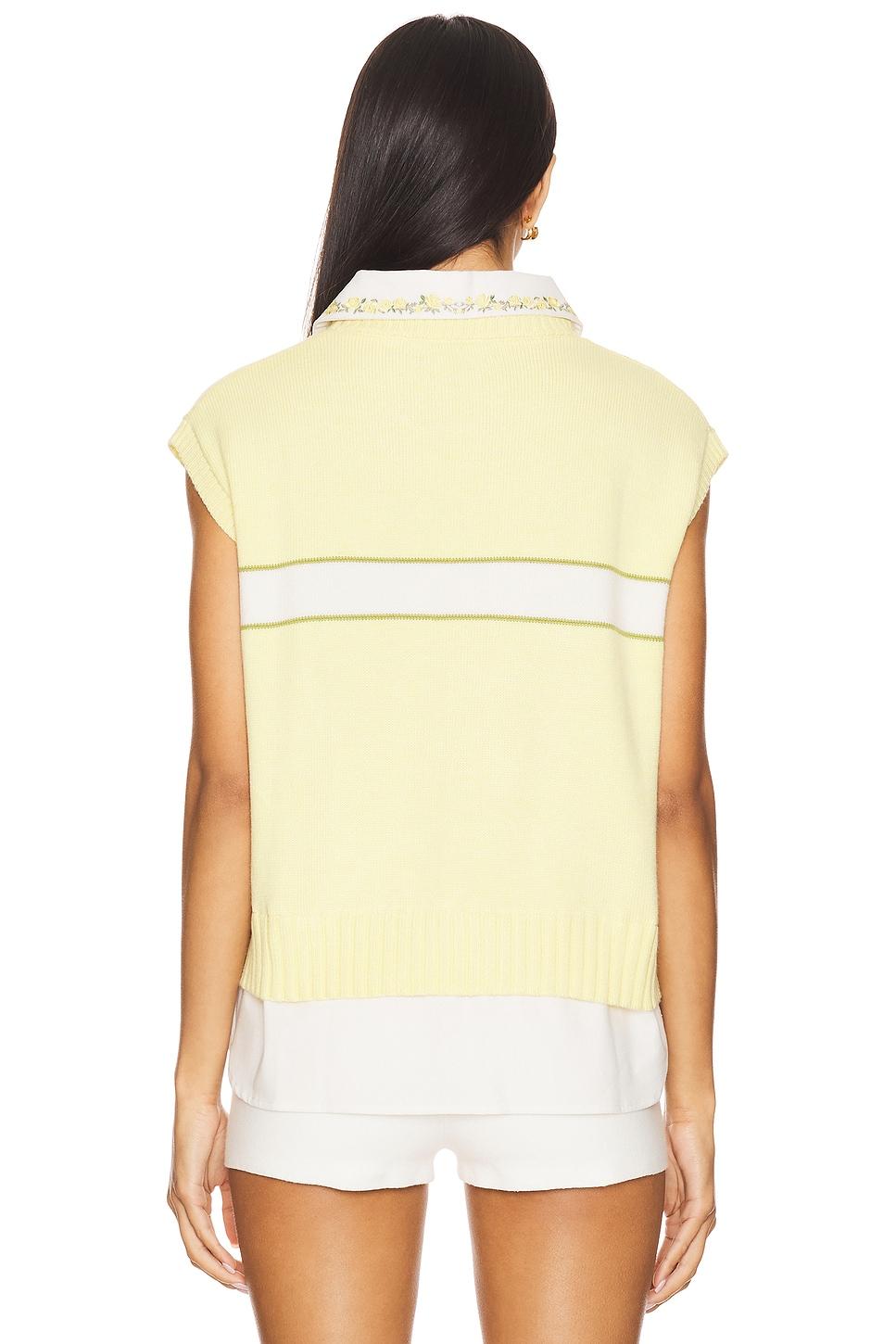 Stuart Oxford Vest YLLW THE LABEL Product Image