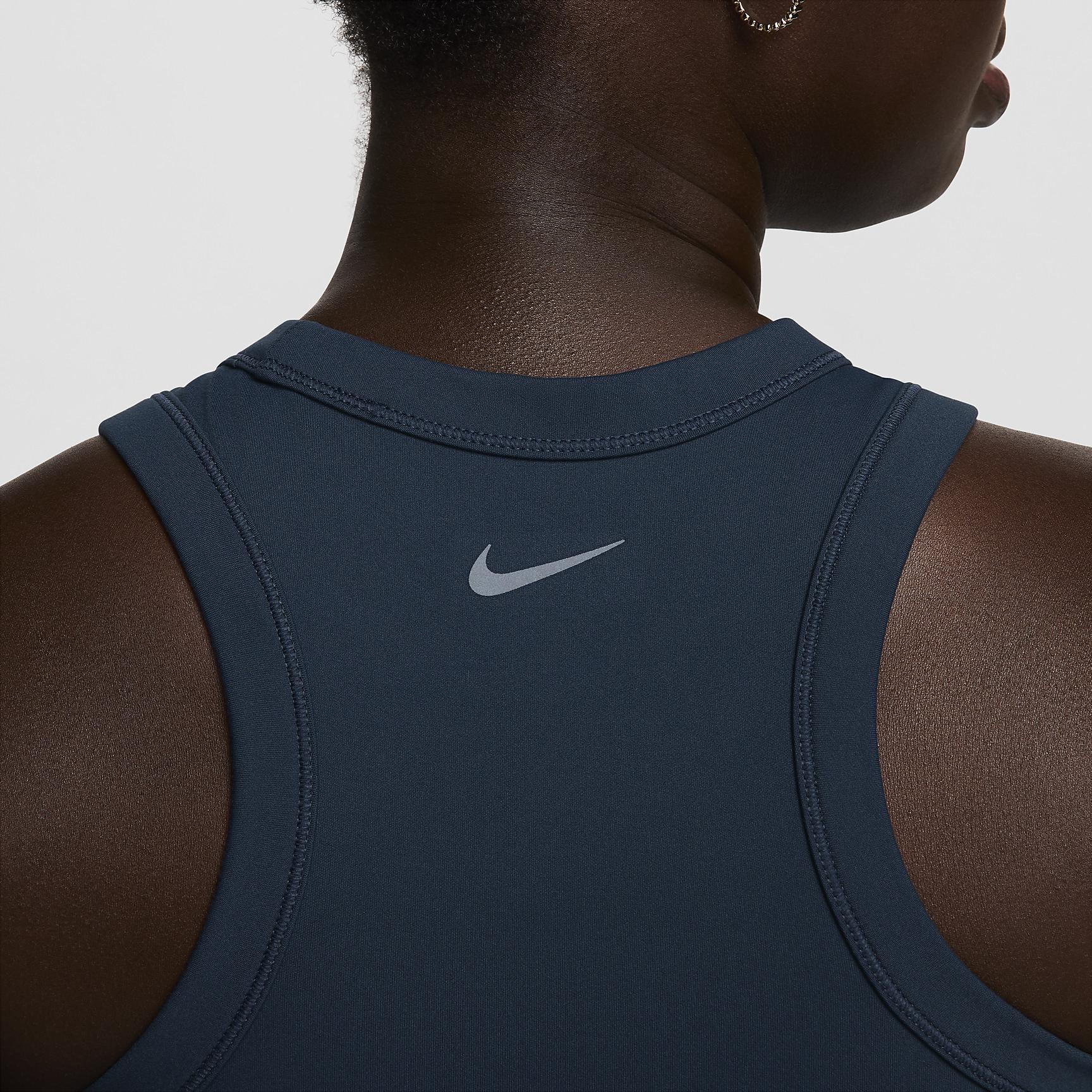 Nike Womens One Fitted Dri-FIT Cropped Tank Top | FN2806-478 Product Image