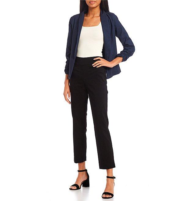 Takara Ruched Sleeve Suiting Blazer Product Image