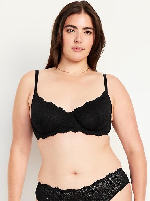 Lace Balconette Bra Product Image