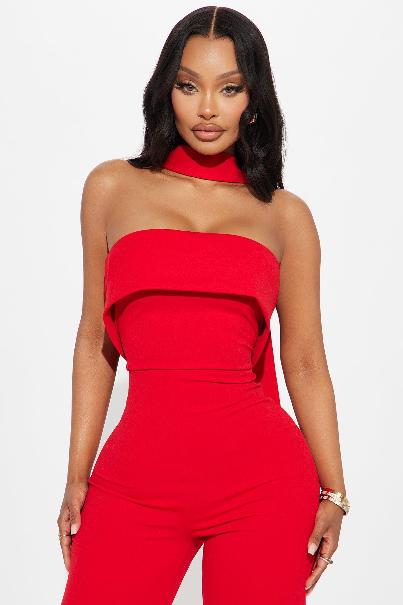 Red Carpet Jumpsuit - Red Product Image