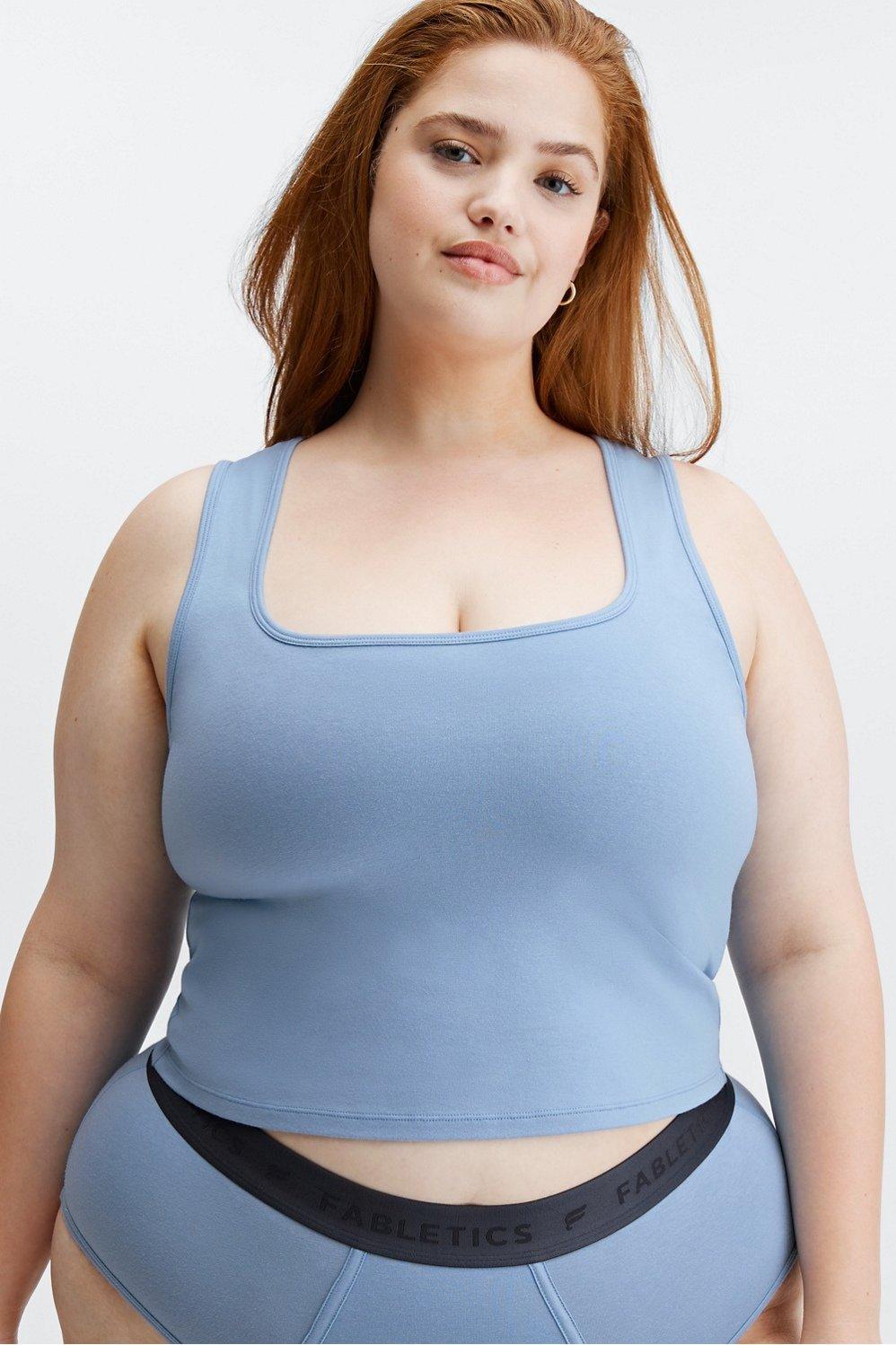 Fabletics 24-7 Britt Tank Womens blue Size XXL Product Image