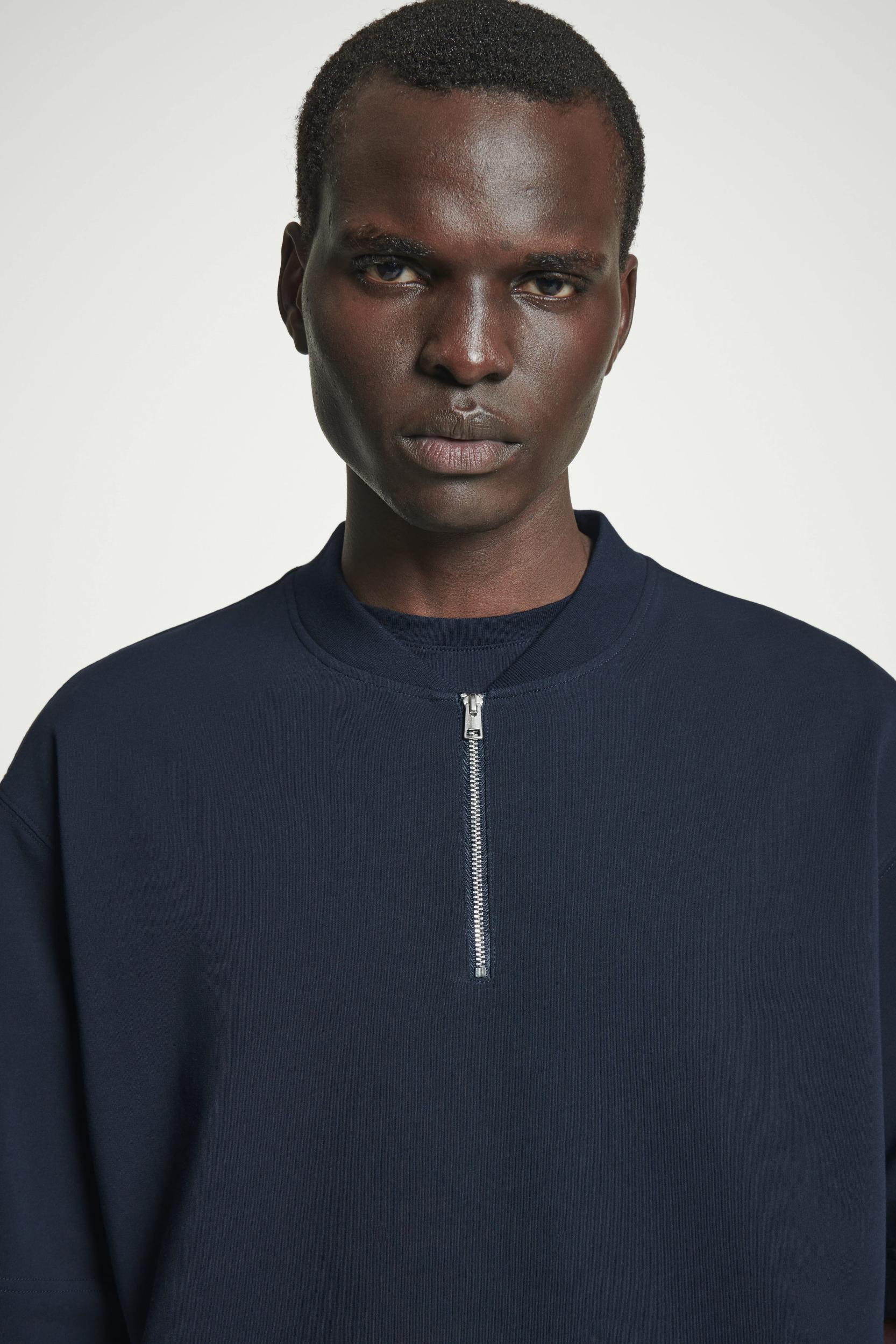 HALF-ZIP T-SHIRT Product Image