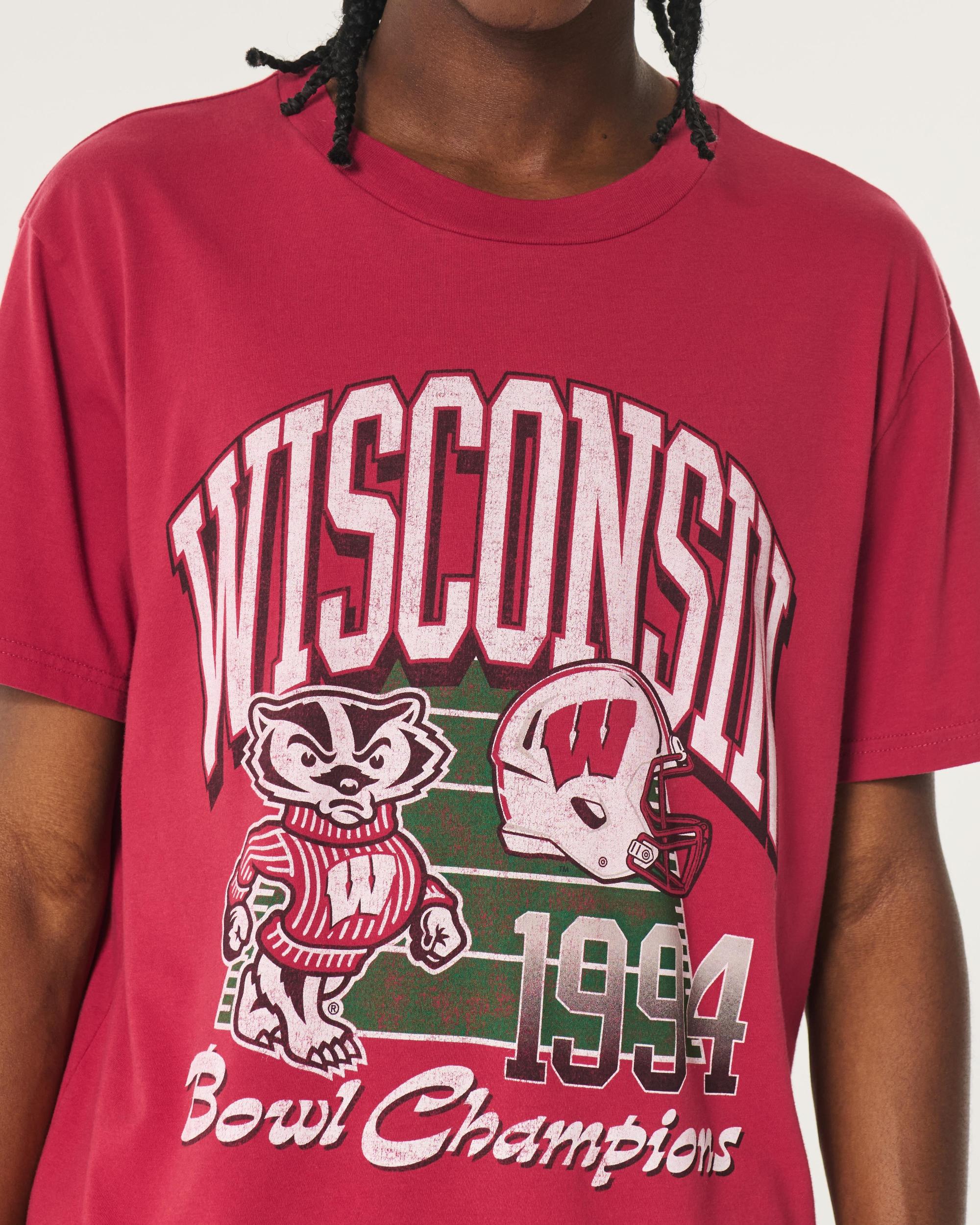 Relaxed Wisconsin Badgers Graphic Tee Product Image