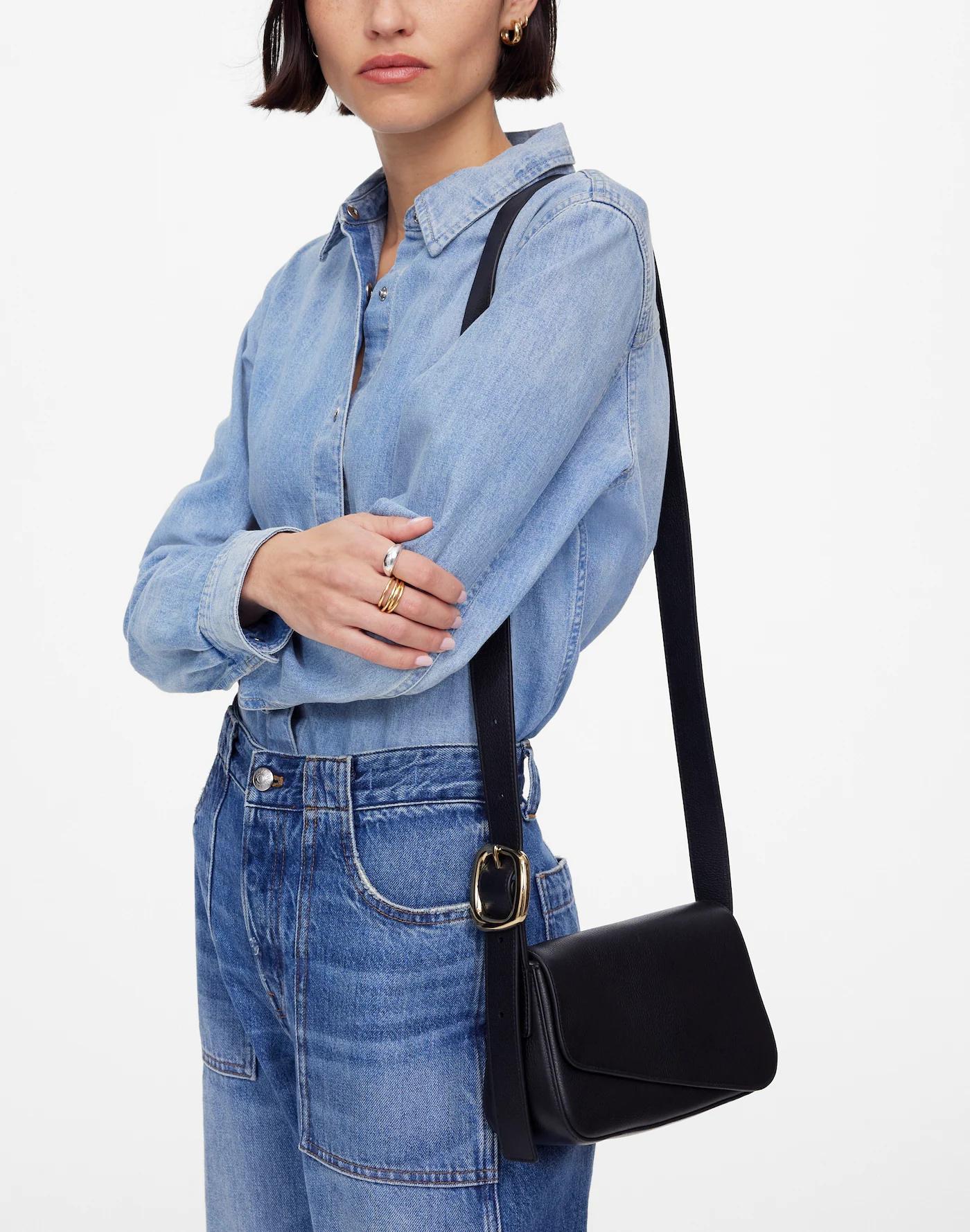 The Sculptural Buckle Crossbody Bag Product Image