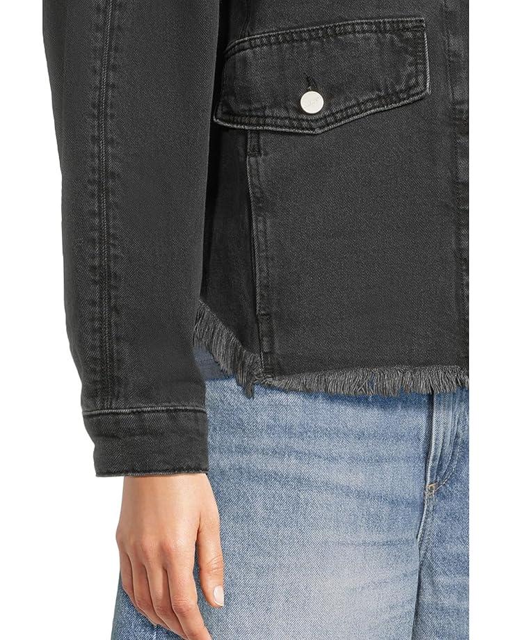 Faye Flocked Dress Product Image