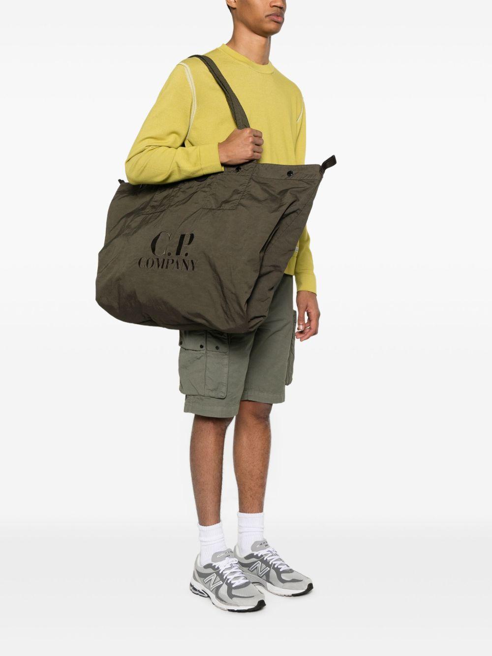 logo-embroidered tote bag Product Image