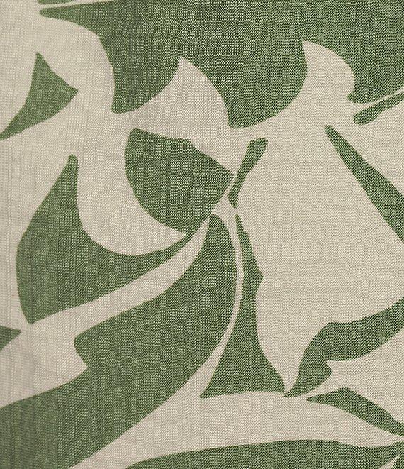 I.N. San Francisco Floral Print Sweetheart Neck Tie Strap Coordinating Corset Top Product Image