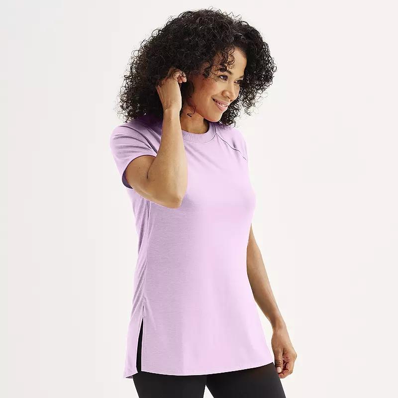 Women's Tek Gear® Essential Short Sleeve Tunic Tee,  Product Image