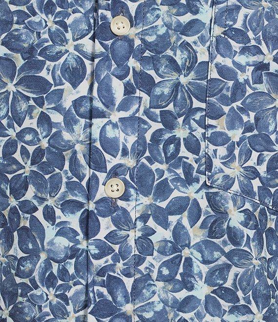 Rowm Rec + Relax Short Sleeve Performance Medium Floral Print Shirt Product Image