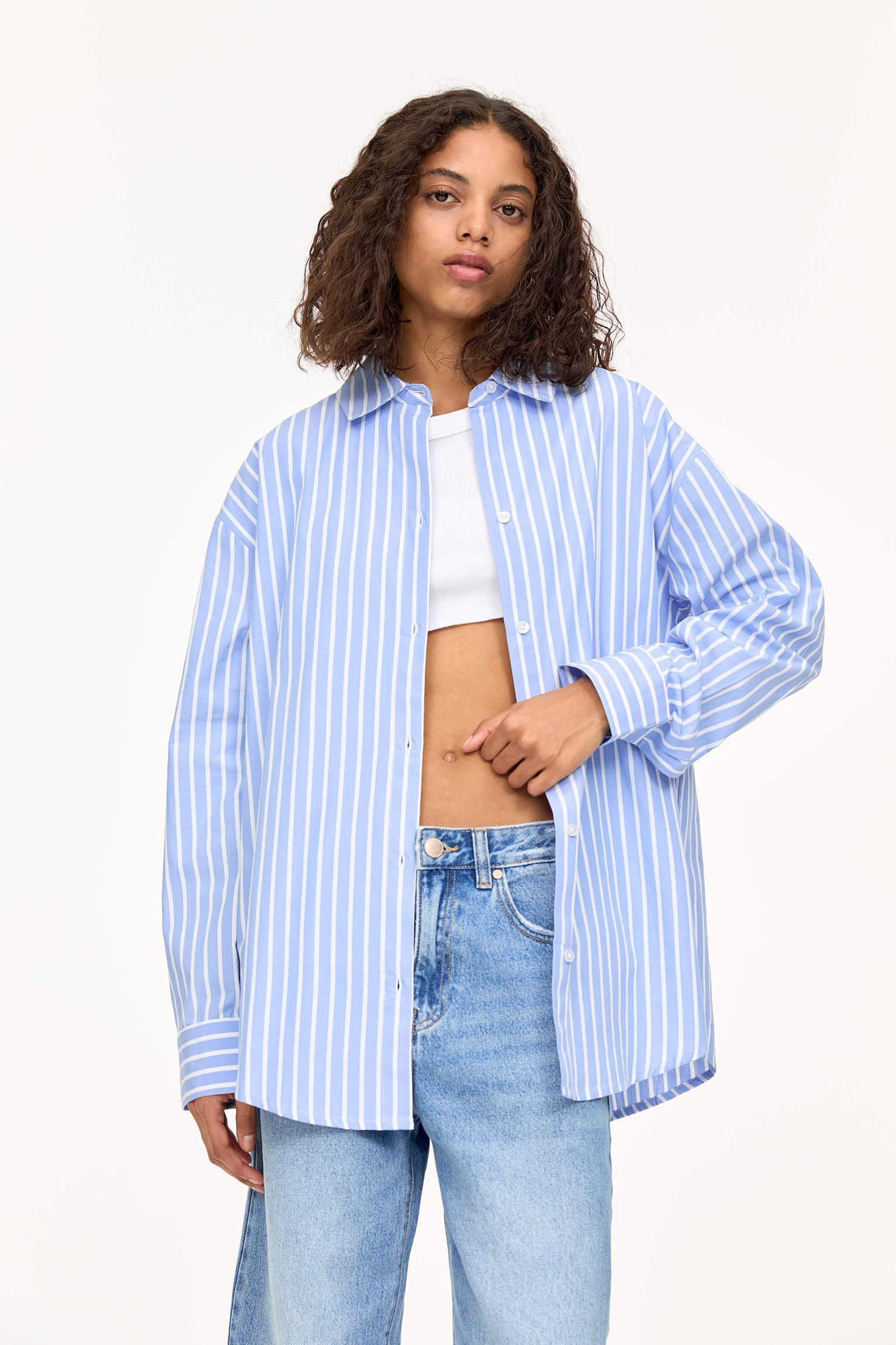 Basic poplin shirt Product Image